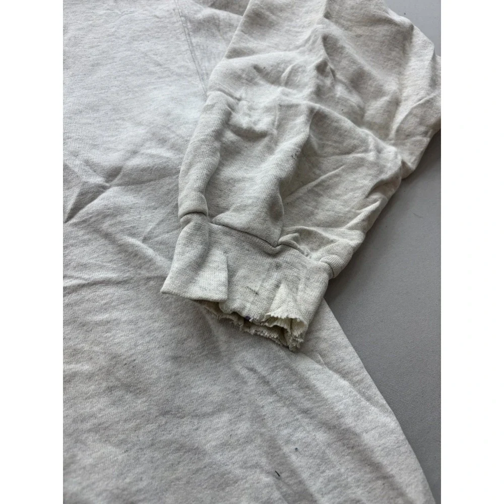 Hanes Ultimate PrintPro Hoodie Mens M Heather Gray What a Marshmallow Pullover